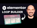 Elementor Loop Builder Tutorial - Create Beautiful Blog Cards