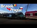 Sleeping on a Vintage Train from Belgium to the Czech Republic