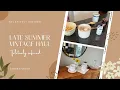 LATE SUMMER HAUL AND HUNTBOARD REFRESH PFALTZGRAFF HERITAGE DISHES ANTIQUE STORE FINDS