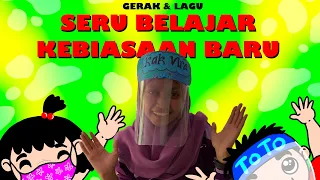 Download GERAK DAN LAGU | SERU BELAJAR KEBIASAAN BARU | NEW NORMAL 2020 | PAUD MP3