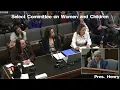 Louisiana DCFS in Senate Select Committee on Women and Children March 2026