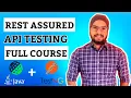 Advanced REST Assured API Automation Framework Full Course 2024
