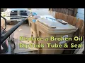 Replace and Install an Oil Dipstick Tube and Oil Dipstick Tube Seal Fixing a Commercial Toro