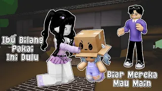 BIBI HARUS JADI IBU BILANG PAKAI INI DULU SUPAYA DAPAT TEMAN MAIN, MAMI & PAPI SEDIH | ROBLOX