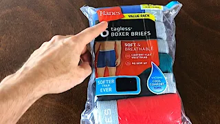 Hanes Boxer Briefs for Men Inside the Value Pack
