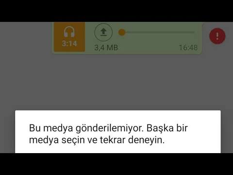 Download MP3 Whatsapp müzik gönderemiyorum