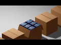 OSI model PDU de-encapsulation process represented with Oreos