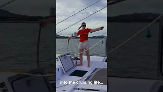 How We’re Feeling About Our First Sail on Ruby Rose 2 #catamaran #sailing