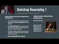 Python Data Analysis Bootcamp class 9 - 02 Bootstramp Resampling 1