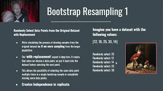 Python Data Analysis Bootcamp class 9 - 02 Bootstramp Resampling 1