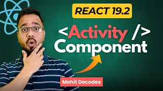 React 19 2 Activity Component New Feature in React 19 - Step-by-Step Demo Code Explained