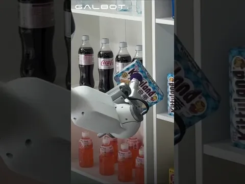 Galbot G1 pick-and-deliver from shelf to customers 100% automatically!#robot #tech #humanoidrobots