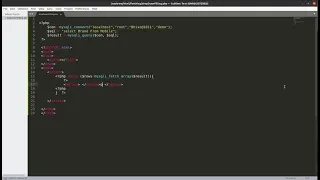 Fill php Dropdown with mysql data