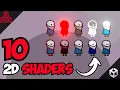 10 2D Shaders Combined into one MASTER shader - Unity Tutorial
