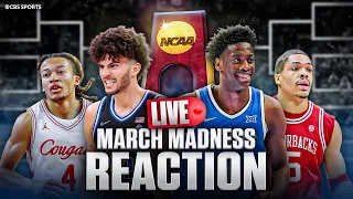 March Madness DAY 1 LIVE Reactions updates scores s advice