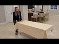 Waterproof Vinyl Tablecloth Review Easy-Clean Table Cover for Everyday Use