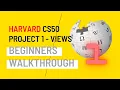 Beginner s walkthrough of views py CS50 Project 1 - Wiki
