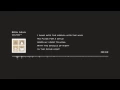 Josh Garrels - Born Again (Lyrics)
