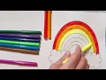 Coloring Pages for Kids Rainbow Easy Coloring Pages for Toddlers