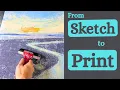 Download Lagu Loosen Your Art Practices: Painterly Monotype Landscape Art