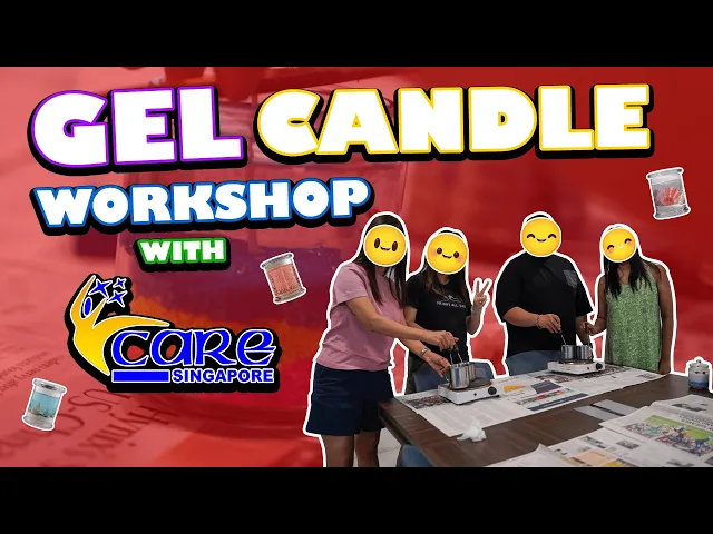 CARE Singapore at their FunEmpire candle making workshop