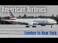 London to New York Flight Experience with American Airlines A Transatlantic Adventure
