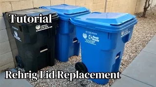 How To Replace A Rehrig Garbage Cart Lid