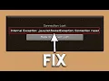 Java net socketexception Connection Reset Windows 11 Fix