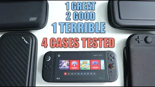 4 Nintendo Switch 2 cases compared Savage Raven TomToc Jsaux and Orzly