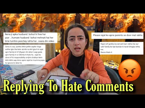 Download MP3 Replying To Hate Comments || Ab Aur Chup Nahi Reh Sakte Hum || Jyotika and Rajat