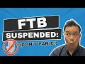 Is Your CA Business SUSPENDED by FTB Here s How to Get Out FAST