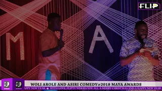 woli arole and asiri comedy the 2018 maya awards