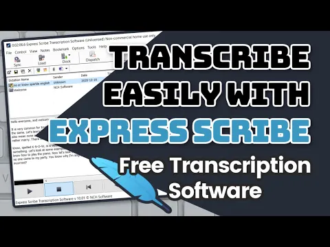 Download MP3 Transcribe Faster with Express Scribe FREE Transcription Software | Audio to Text Tutorial