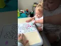Just got this new dot marker set Dakota has really been loving it