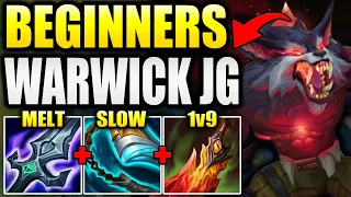 How to WARWICK JUNGLE For BEGINNERS In S16 Full Guide