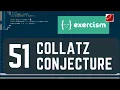 exercism io 51 collatz conjecture