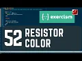 exercism io 52 resistor color