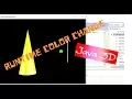 Java 3D How to Change the Colors of Individual Primitives at Runtime with Source Code