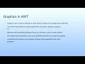 Graphics in AWT Lecture 40 AWT Programming II