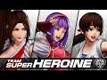 KOF XV Team Super heroine Story Mode