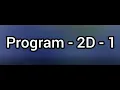 Example Program for Two Dimensional Arrays in C