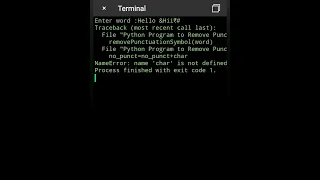 Python Program to Remove Punctuations From a String