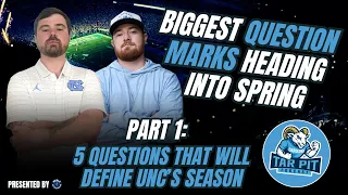 5 Questions That Will Define UNC s Football Season Biggest Question Marks Heading Into Spring