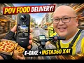 POV E-Bike Food Delivery with Insta360 X4 Alhambra to South Pasadena Full 360 Hustle