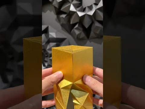 Origami; Pillar - Gold(ASMR)