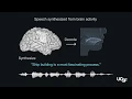 Speech synthesis from neural decoding of spoken sentences