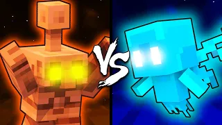 Copper Golem vs. Allay - Minecraft