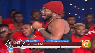 wasafi mojo in di house rj the dj on the ten 10over10