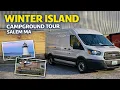 Winter Island Campground Tour Salem Massachusetts Waterfront Camping Unique Camping Experience