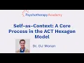 Self-As-Context A Core Process in the ACT Hexagon Model